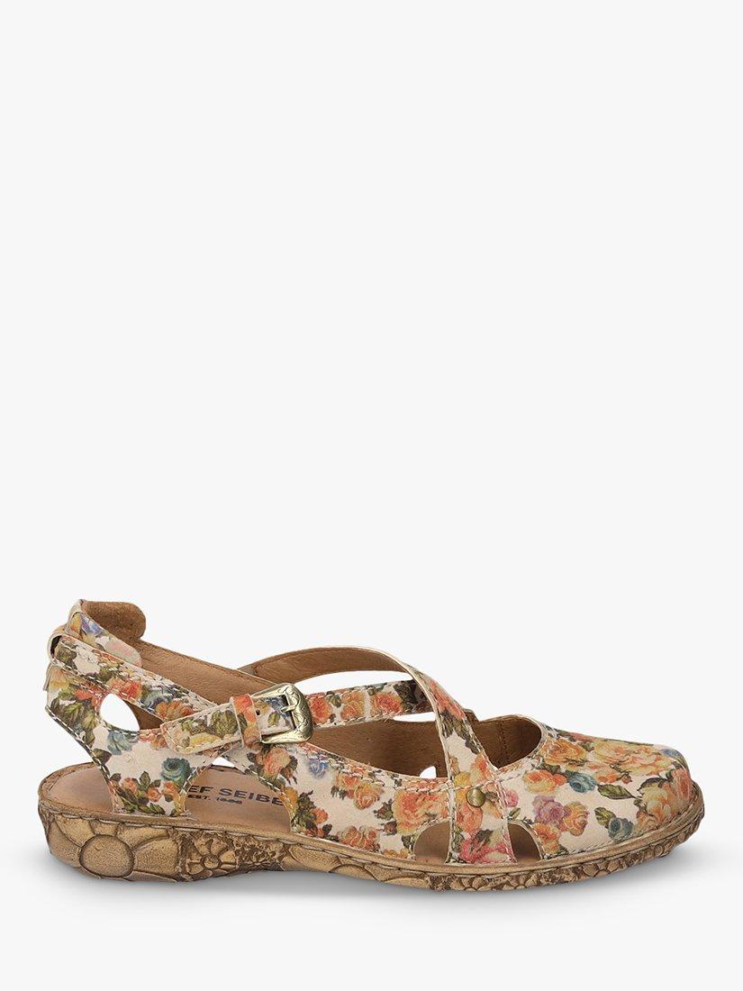 Josef Seibel Rosalie 13 Leather Slingback Sandals, Multi