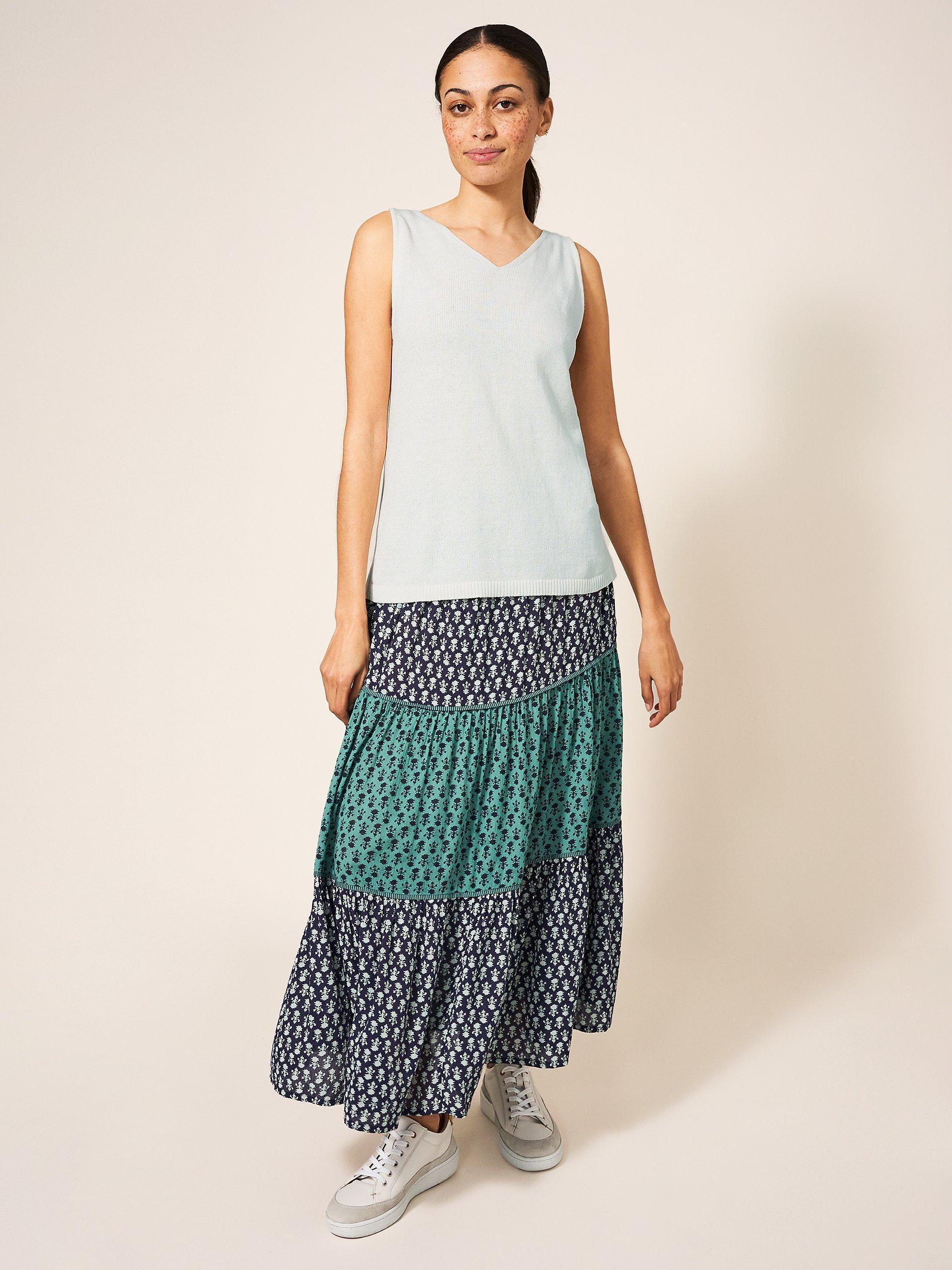 White Stuff Daisy Knitted Vest, Light Natural