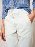 White Stuff Twister Petite Chinos, White