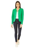 Yumi Button Jacket, Green