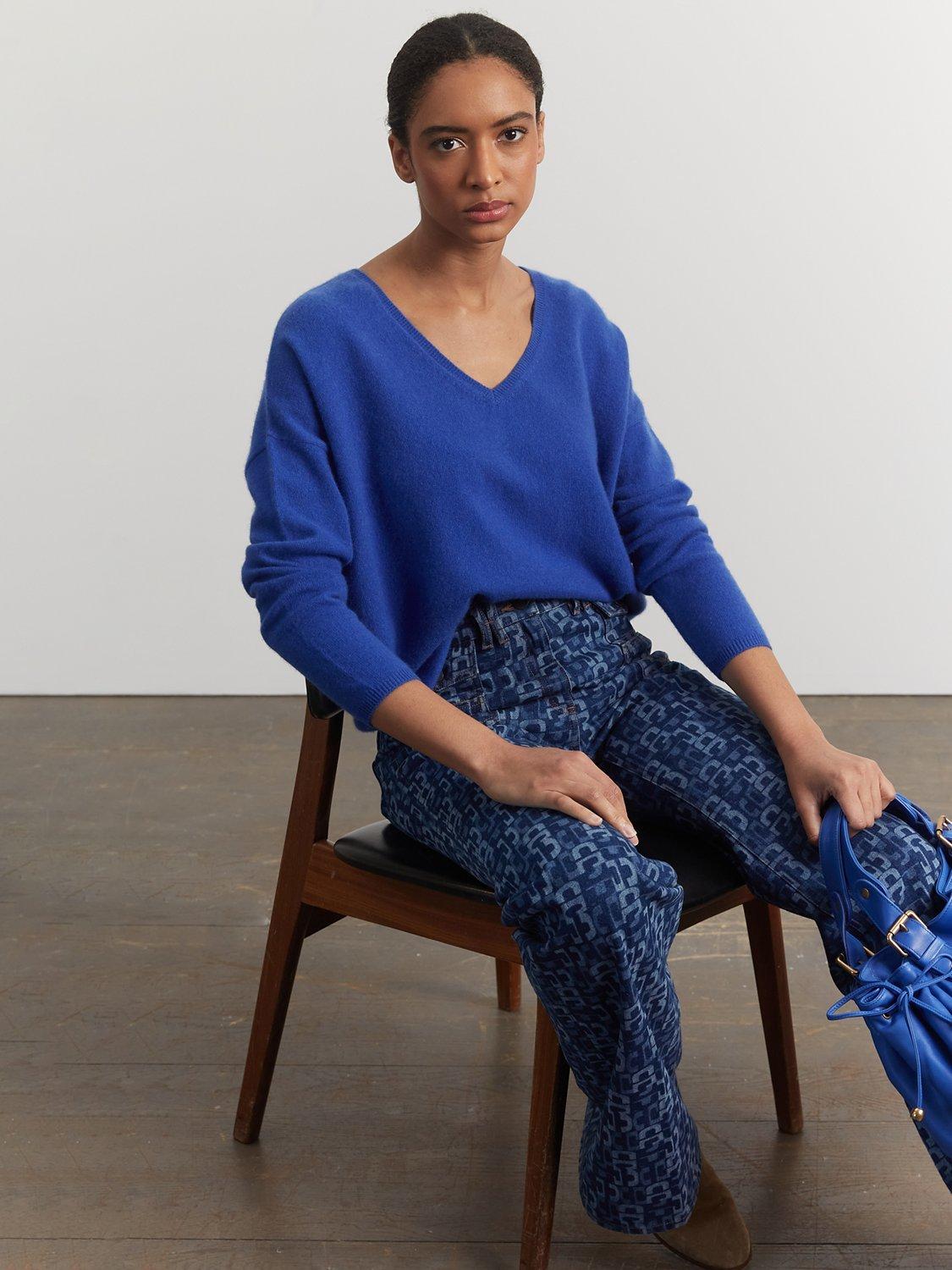 Gerard Darel Layon Cashmere Jumper, Blue