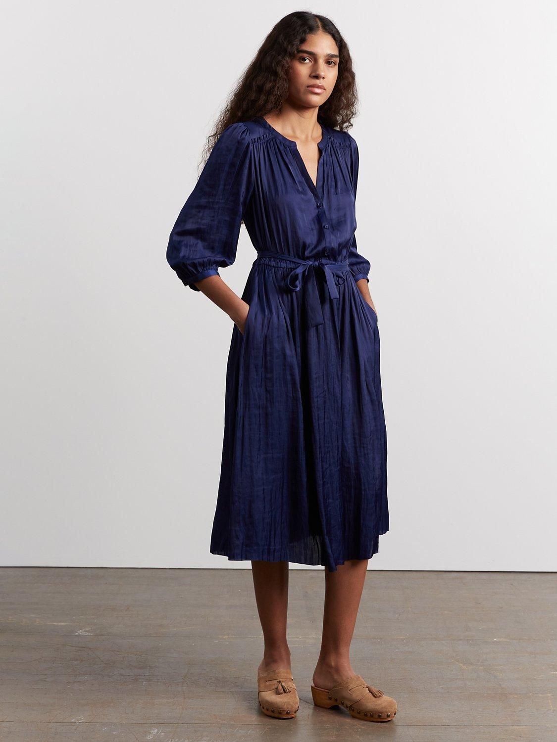 Gerard Darel Junon Midi Dress, Ink
