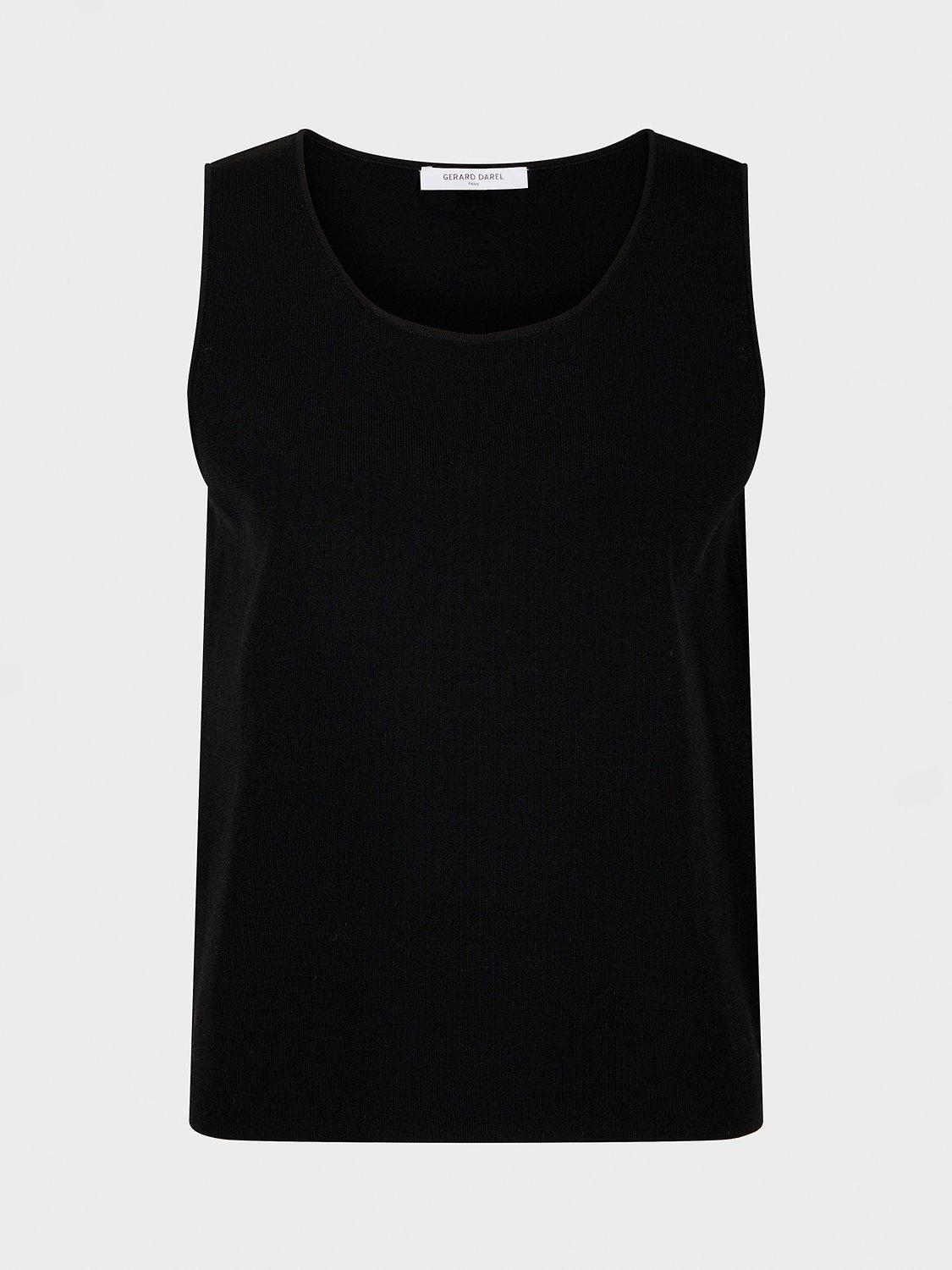 Gerard Darel Lehanna Vest Top, Black, 8