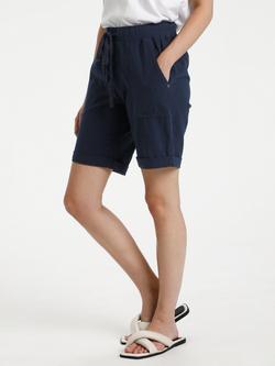 KAFFE Naya Shorts, Midnight Marine, Midnight Marine