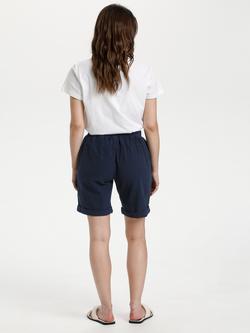 KAFFE Naya Shorts, Midnight Marine - view 2, Midnight Marine