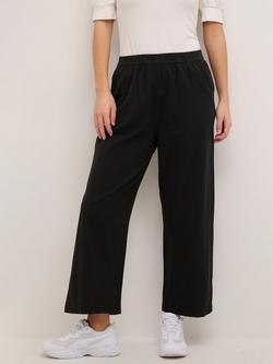 KAFFE Naya Culotte Trousers, Black Deep