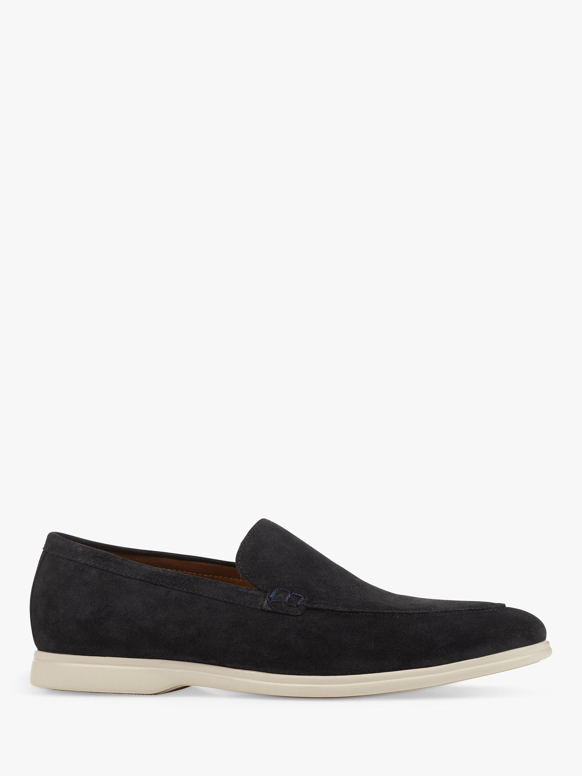 Geox Venzone Suede Loafers, Navy, 6