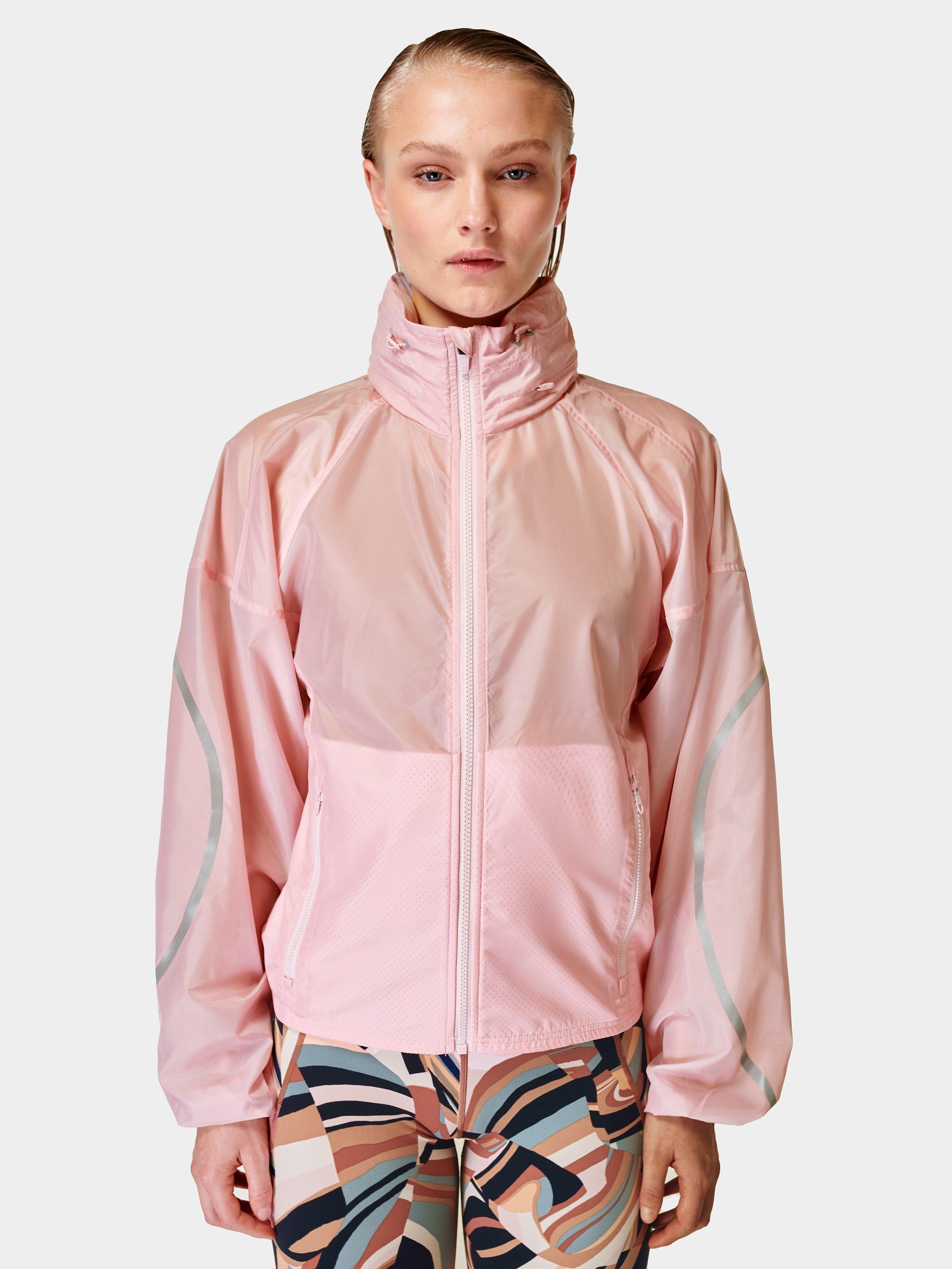 Sweaty Betty Pack Away Lightweight Jacket, Veil Pink