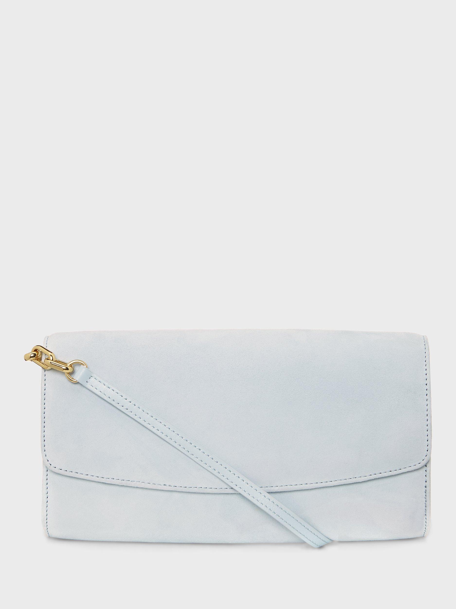 Hobbs Sarah Leather Clutch Bag