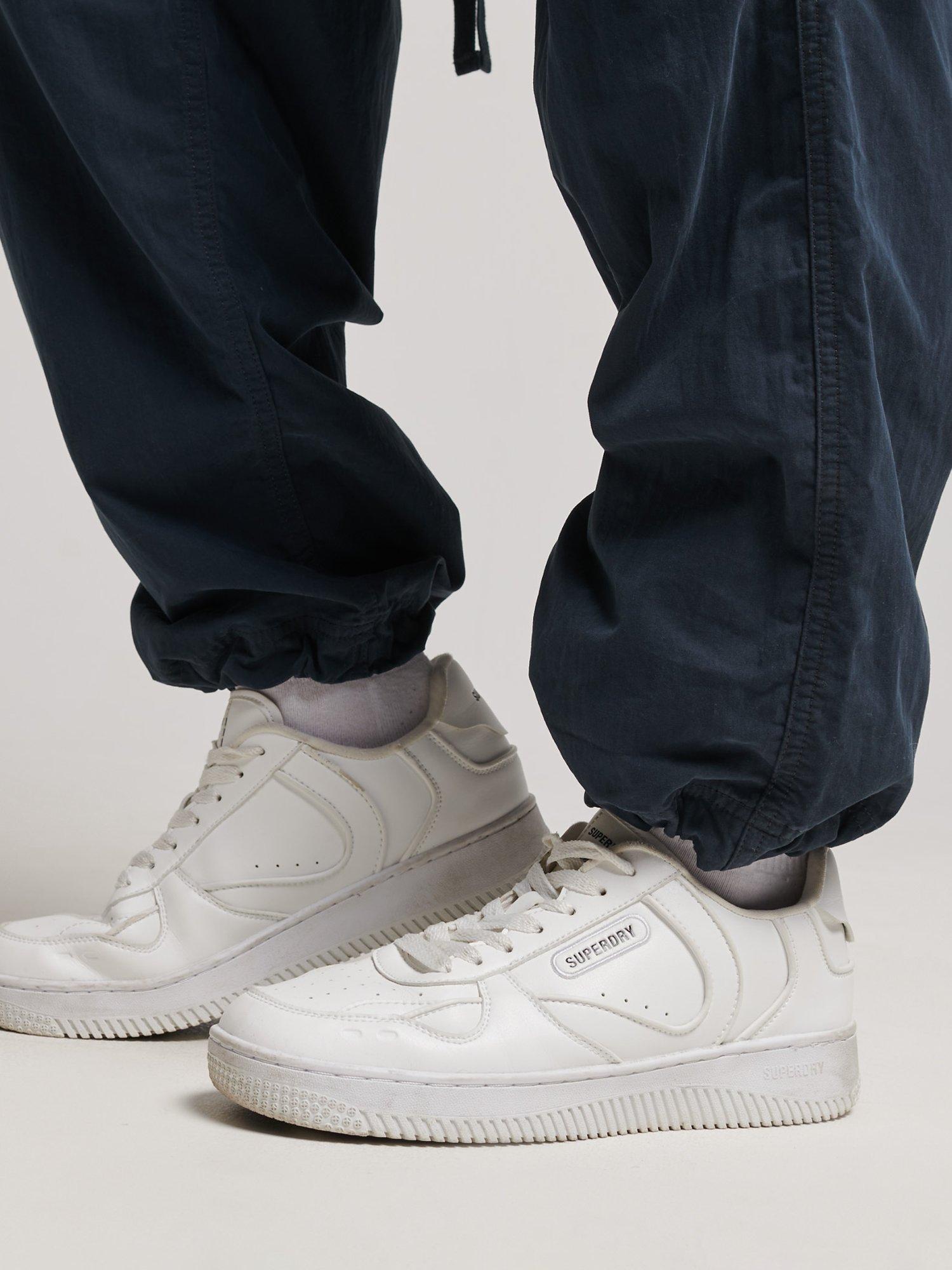 Product image 6 of 7, which shows Superdry Parachute Grip Trousers, Midnight Navy, W28/L30