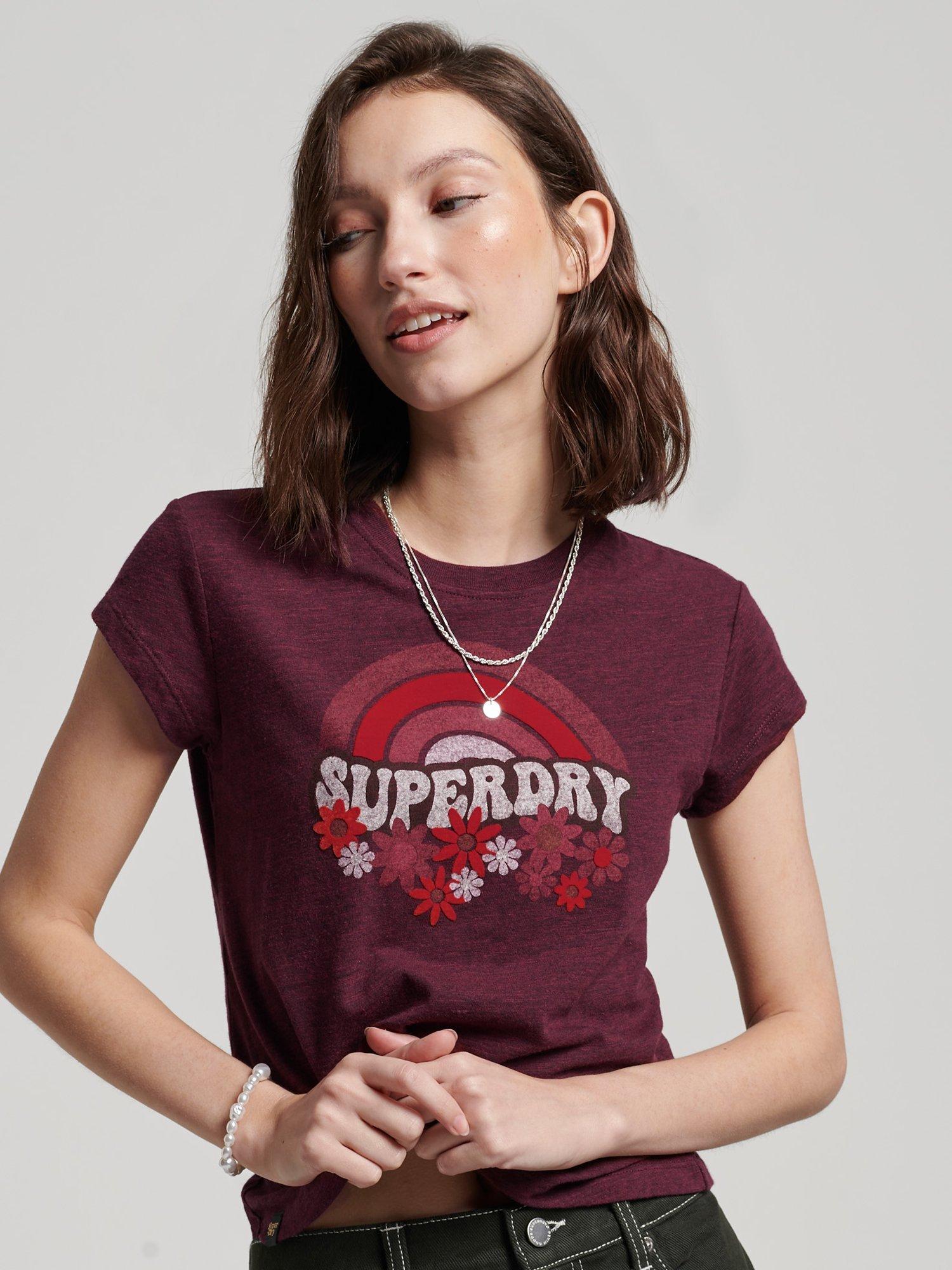 Superdry Vintage 70s Skinny T-Shirt
