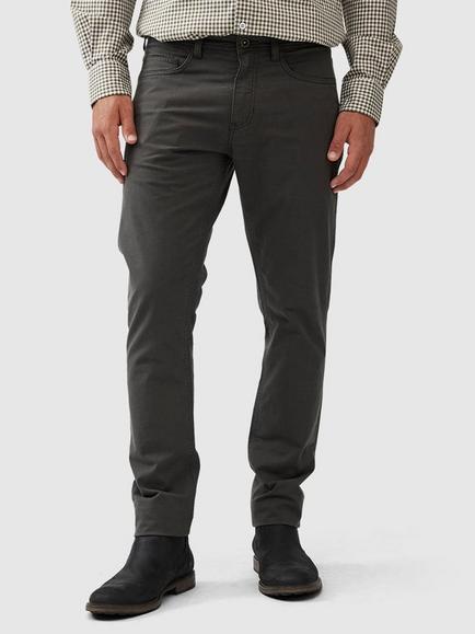Rodd & Gunn Gunn Fabric Straight Fit Regular Leg Jeans, Forest