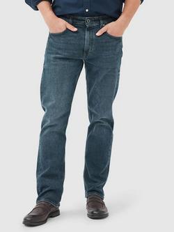Rodd & Gunn Winton Relaxed Fit Italian Denim Jeans, Mid Blue, Mid Blue