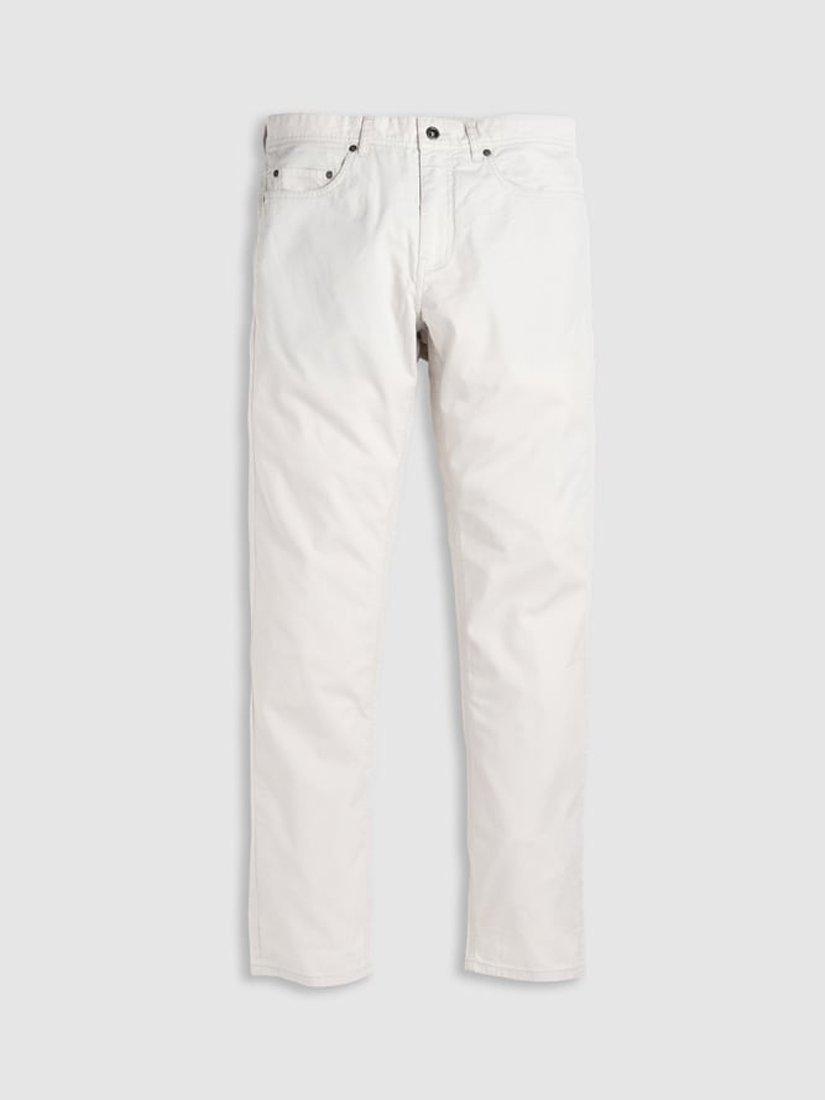 Product image 4 of 6, which shows Rodd & Gunn Gunn Fabric Straight Fit Regular Leg Jeans, Coconut, 28R
