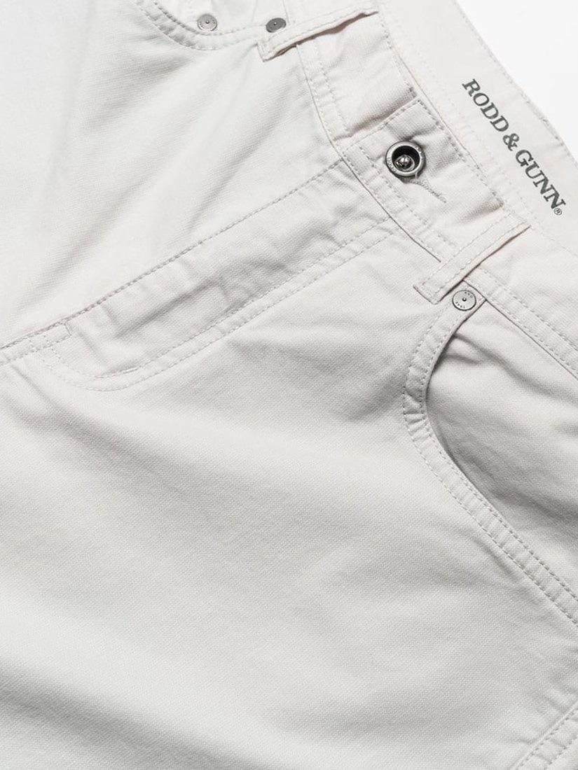Product image 5 of 6, which shows Rodd & Gunn Gunn Fabric Straight Fit Regular Leg Jeans, Coconut, 28R