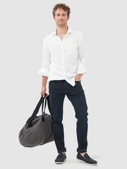 Rodd & Gunn Weston Straight Fit Italian Denim Jeans - view 2, Dark Blue