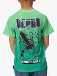 Angel & Rocket Kids'  Minecraft Graphic T-Shirt, Green