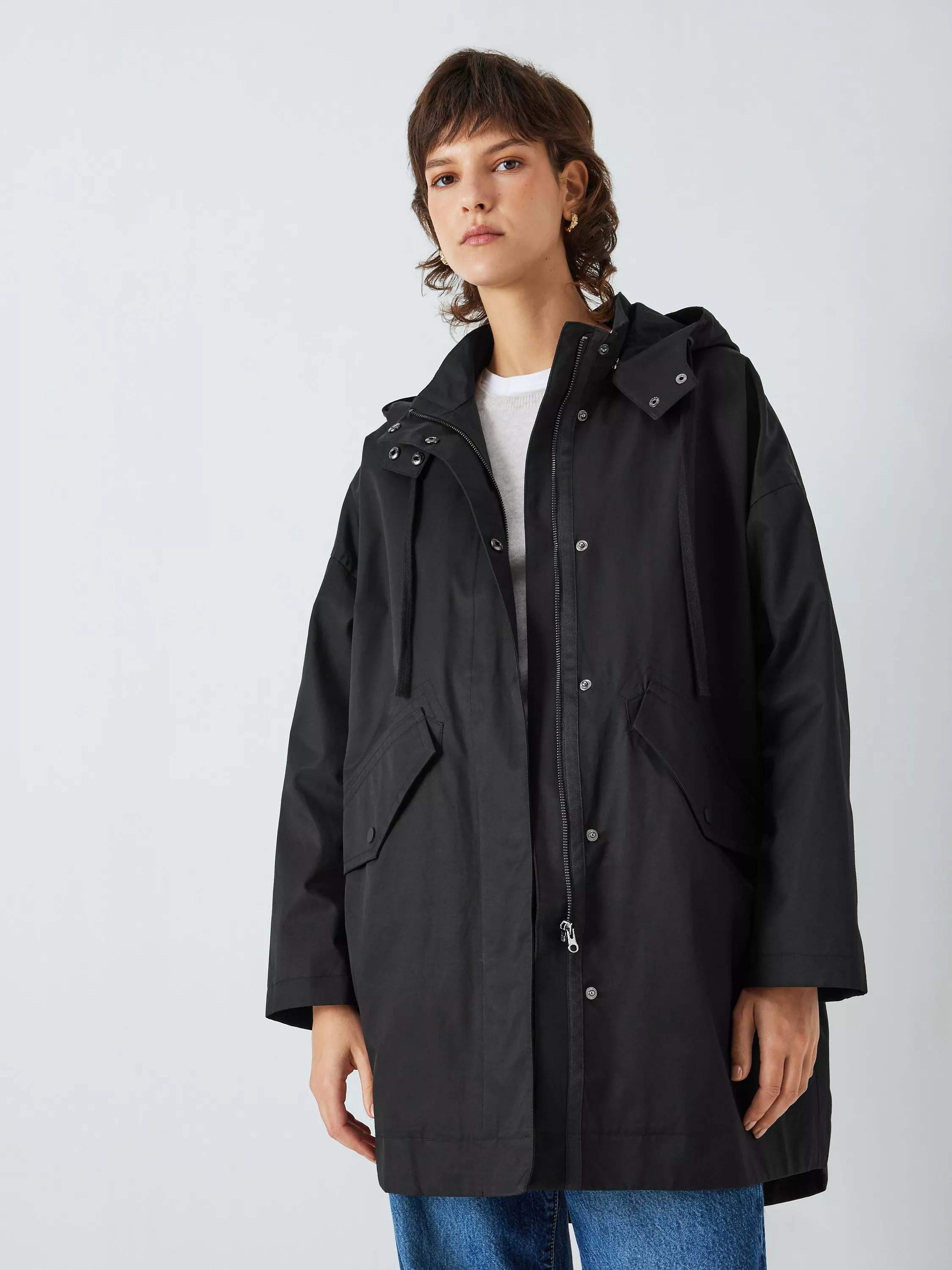 Women s Coats Jackets John Lewis Black John Lewis Partners