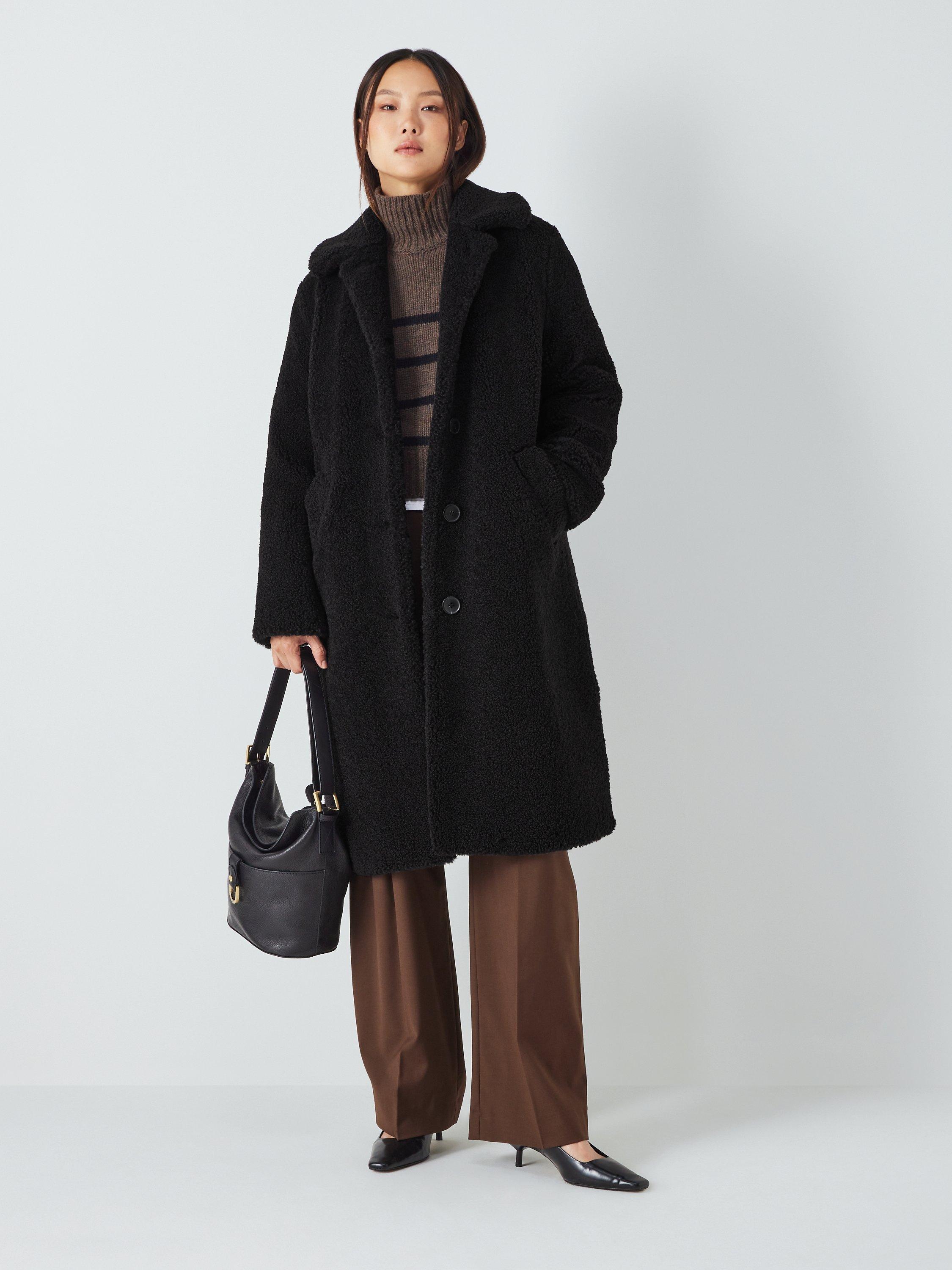 John Lewis Longline Teddy Coat
