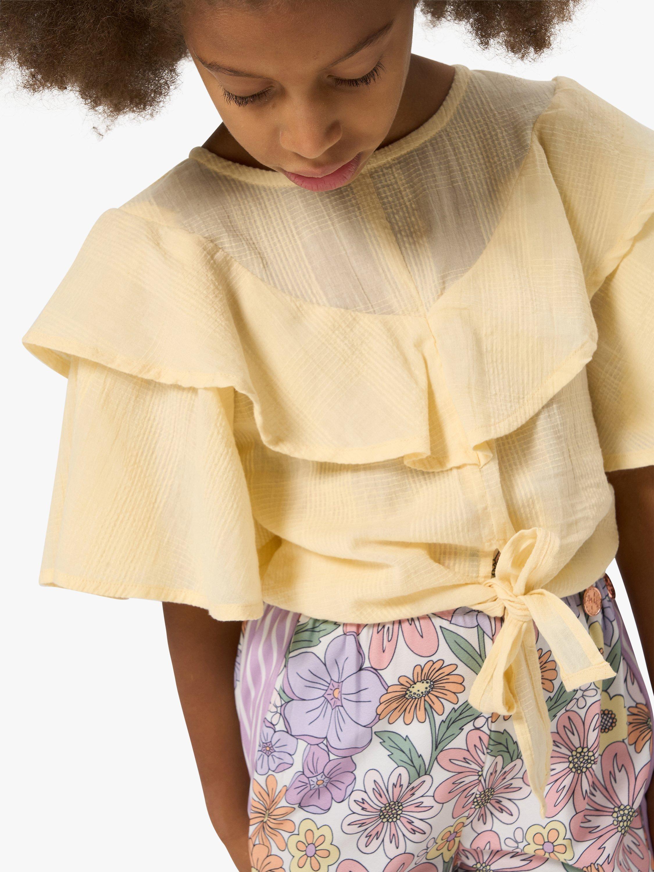 Angel & Rocket Kids' Maya Textured Woven Top