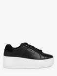 Carvela Connected Flatform Chunky Trainers, Black