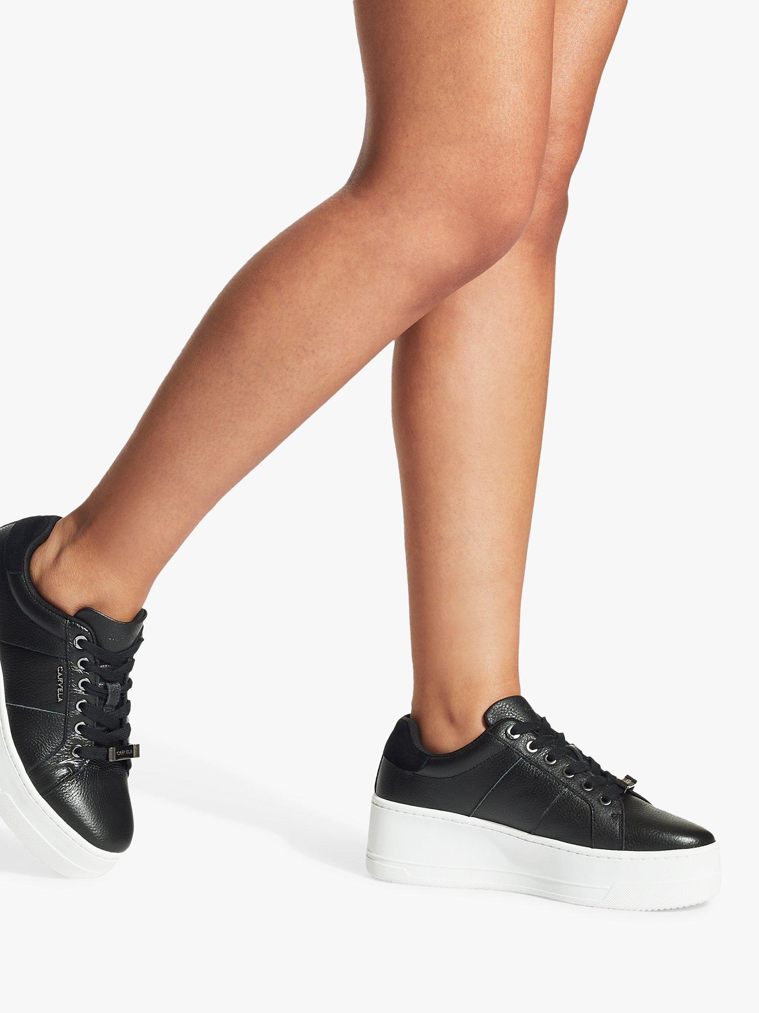 Carvela Connected Flatform Chunky Trainers Black