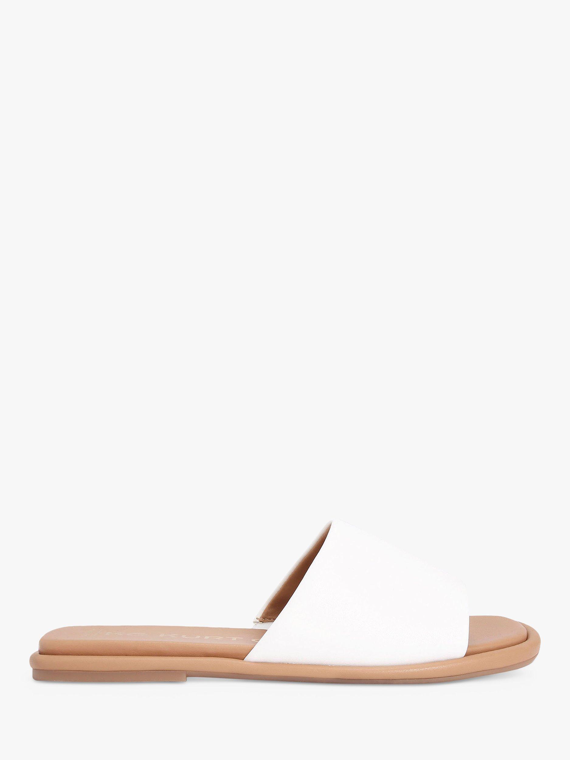 KG Kurt Geiger Rogan Sliders, White