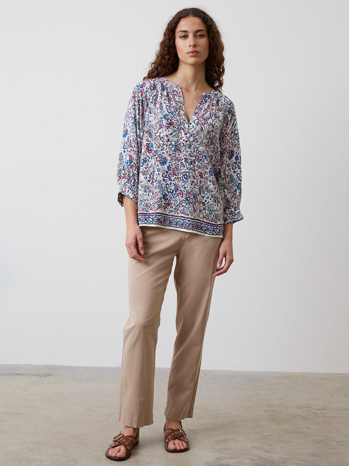 Gerard Darel Clovis Floral Blouse, Multi
