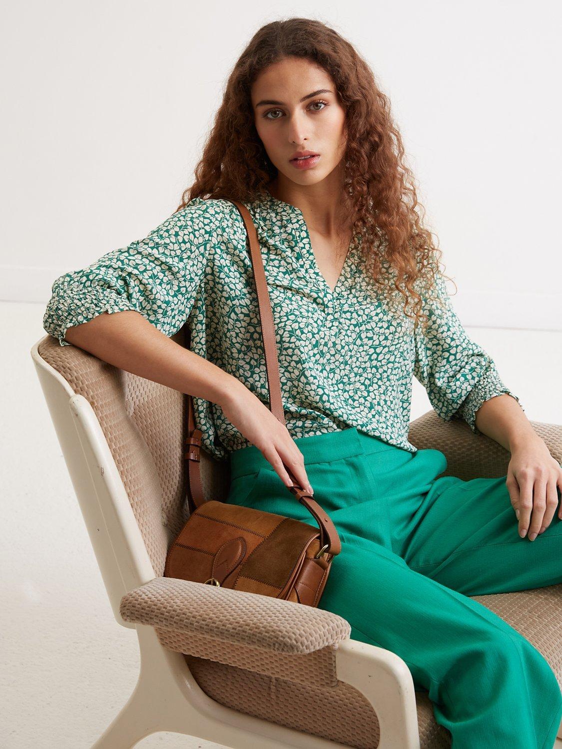 Gerard Darel Chantelle Blouse, Green