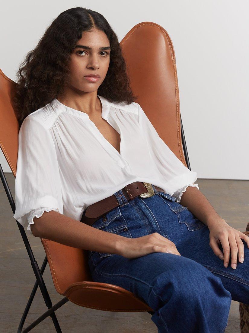 Gerard Darel Chantelle Blouse, White