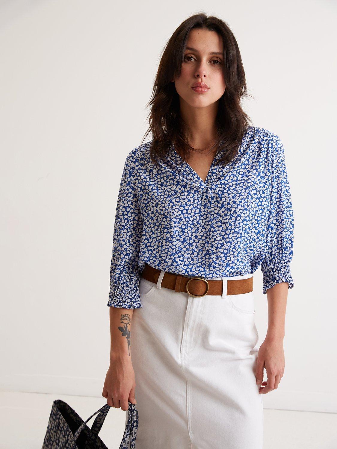 Gerard Darel Chantelle Blouse, Blue