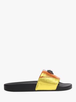 Kurt Geiger London Meena Eagle Sliders, Multi, Multi