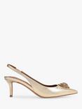 Kurt Geiger London Belgravia Leather Slingback Court Shoes