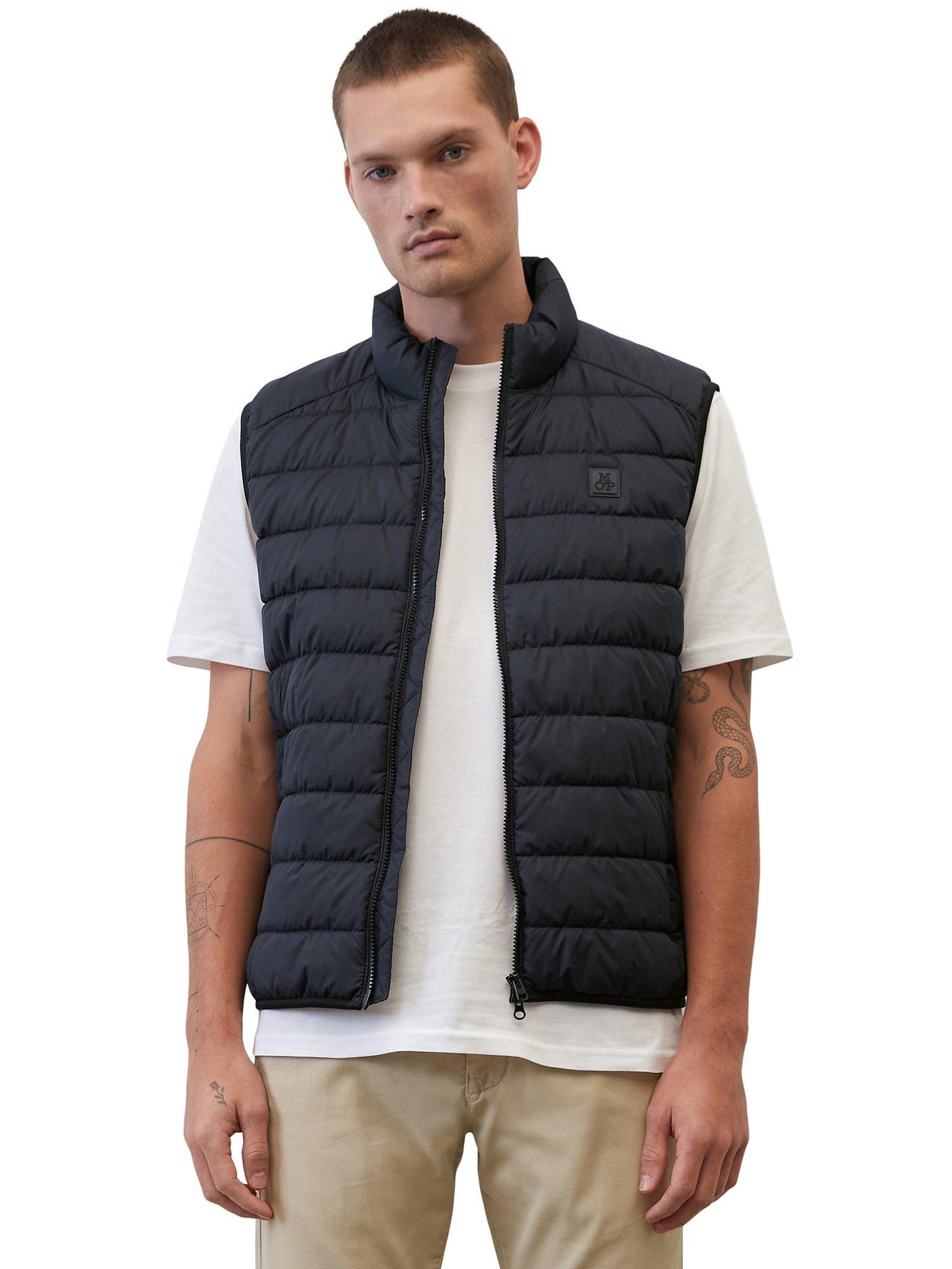 Marc O'Polo Quilted Gilet, Dark Navy