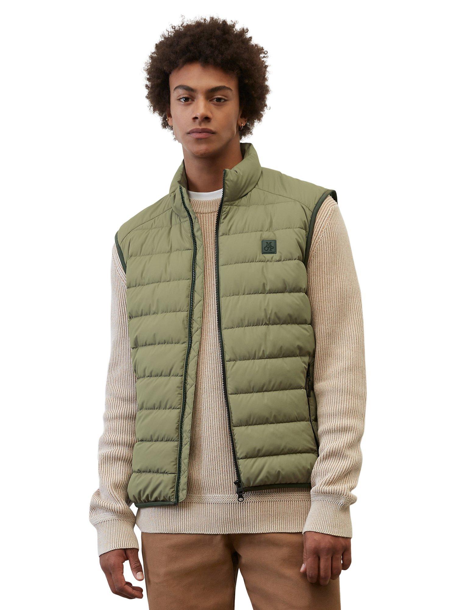 Marc O'Polo Quilted Gilet, Olive