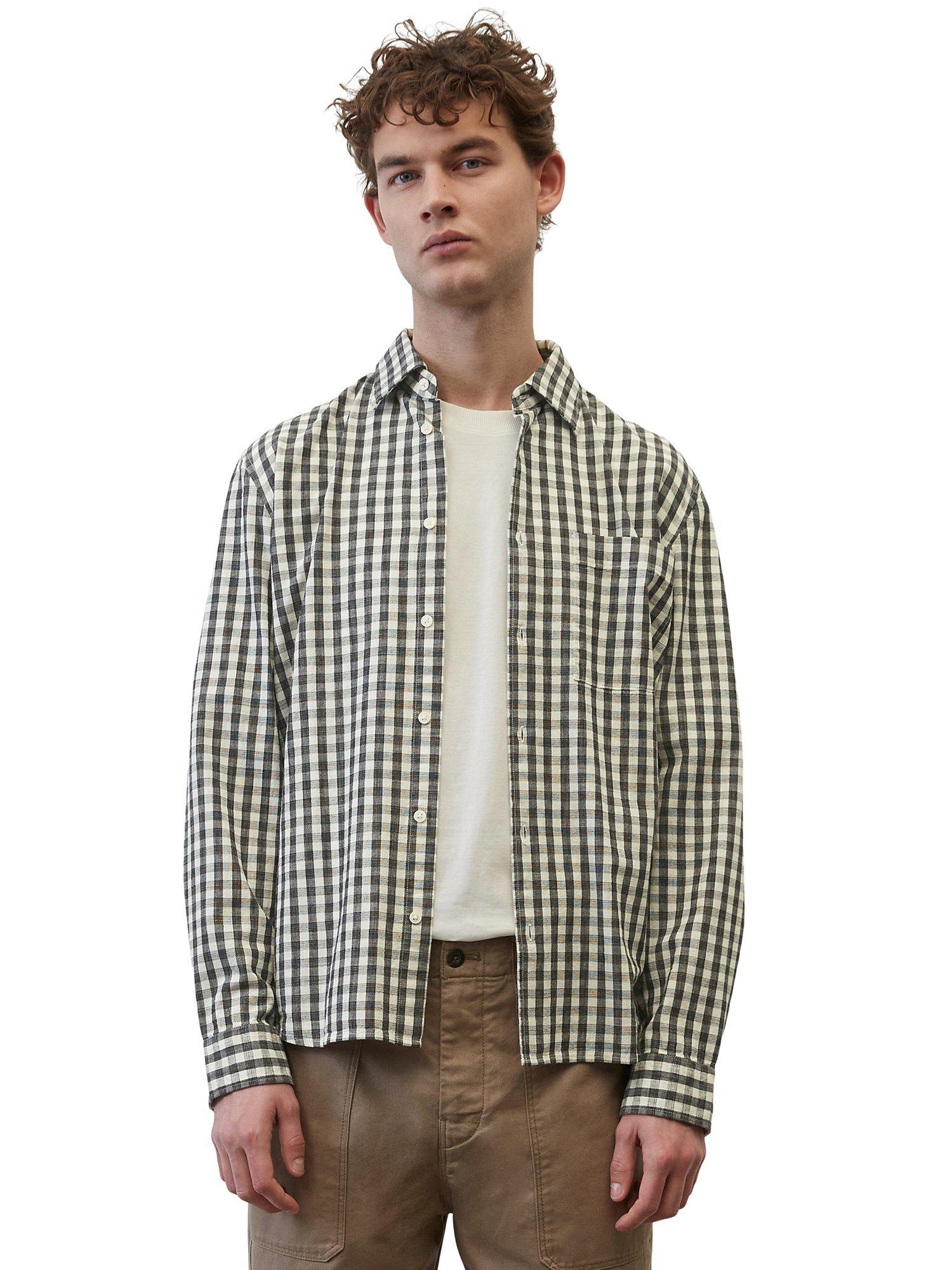 Marc O'Polo Gingham Check Shirt, Multi/Black