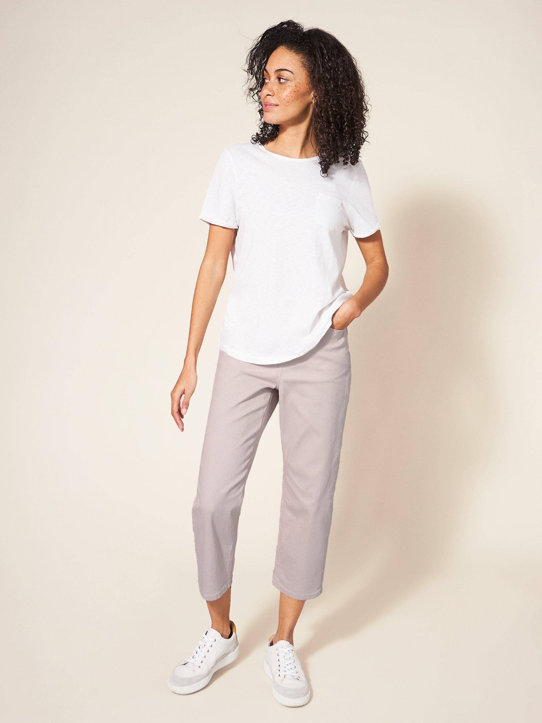 White Stuff Straight Crop Jean