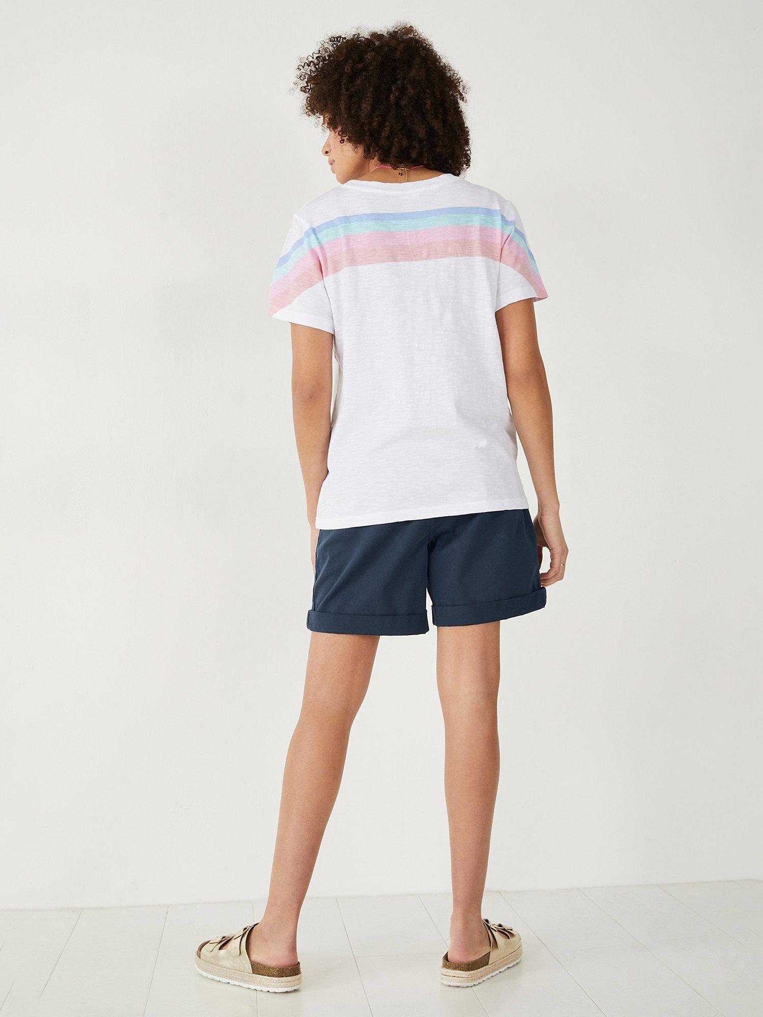 Product image 4 of 5, which shows HUSH Long Chino Shorts, Midnight Navy, 4