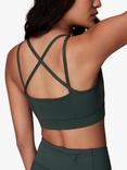 Whistles Cross Back Sports Bra, Khaki