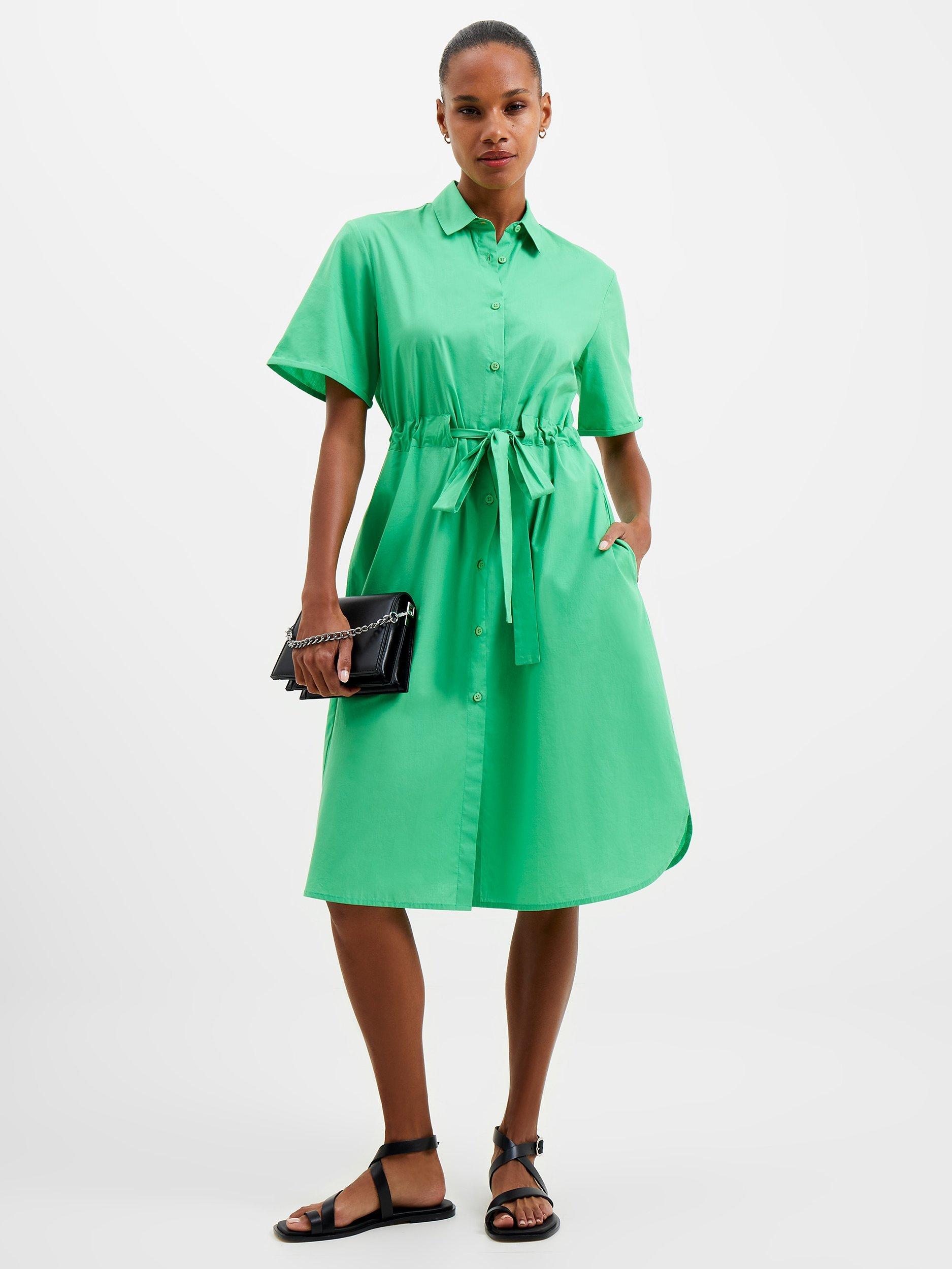 French Connection Rhodes Short Sleeve Shirt Dress