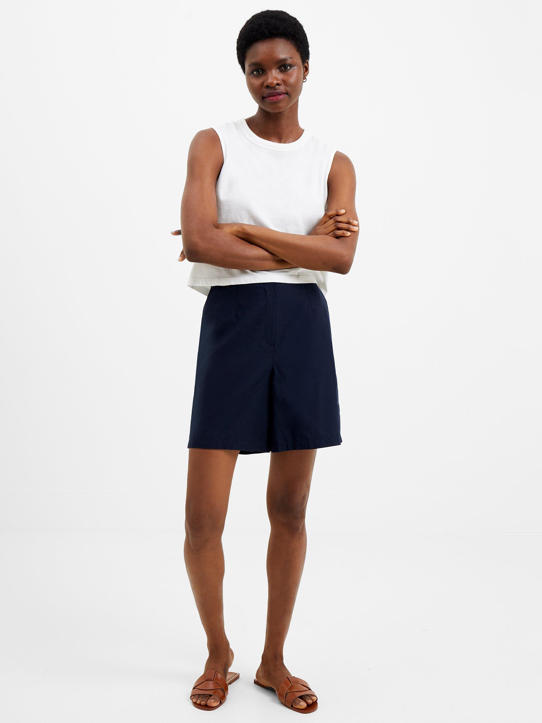 French Connection Alania Lyocell Blend Shorts