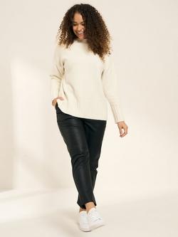 Truly Funnel Jumper - view 2, White