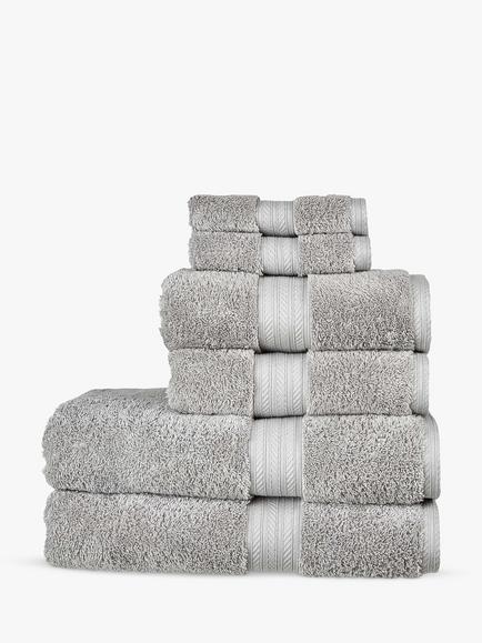 Christy Renaissance Towels, Dove Grey