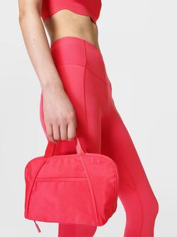 Sweaty Betty Icon Washbag - view 2, Glow Pink