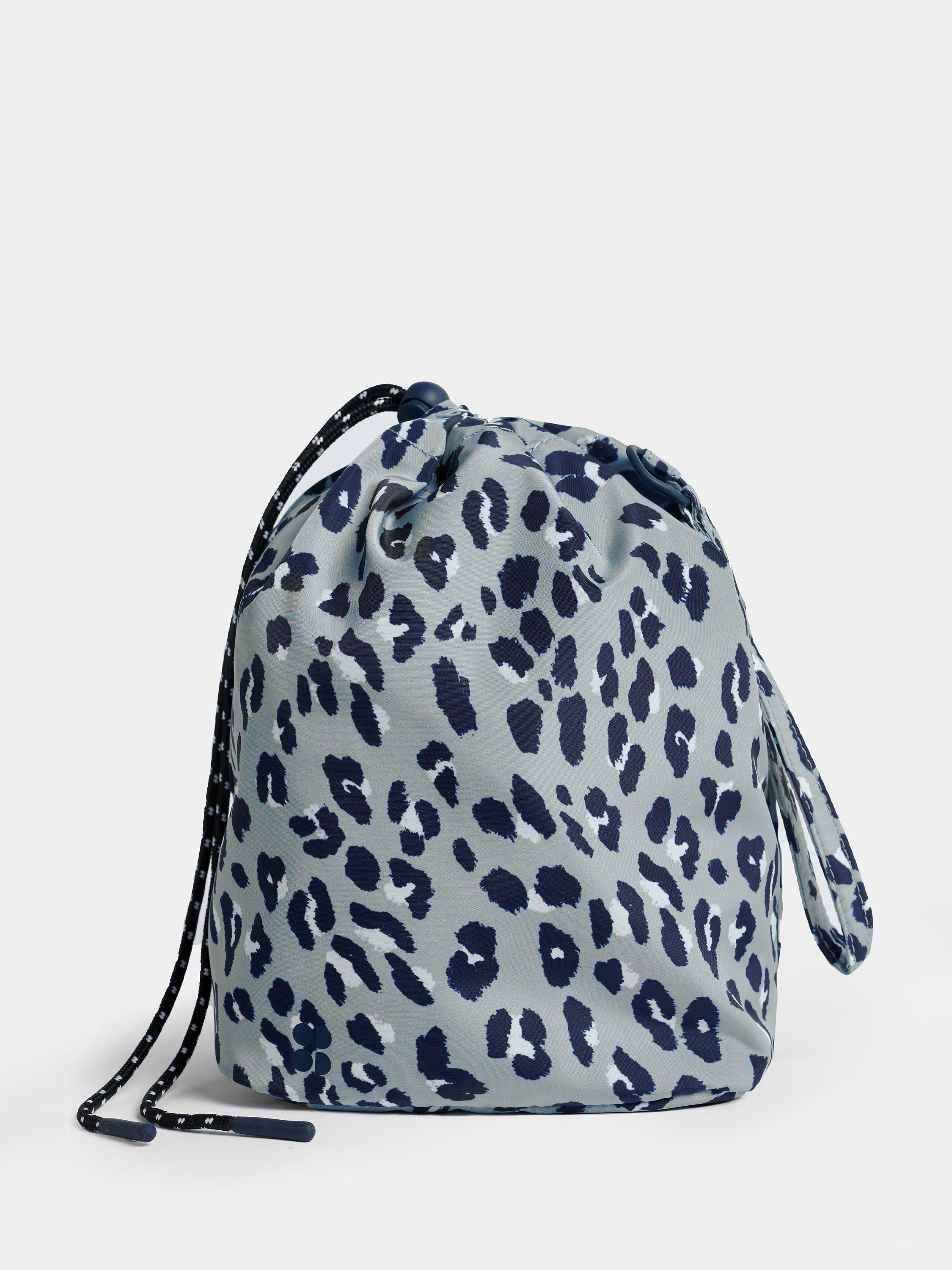 Sweaty Betty Multi Purpose Bag, Leopard Blue