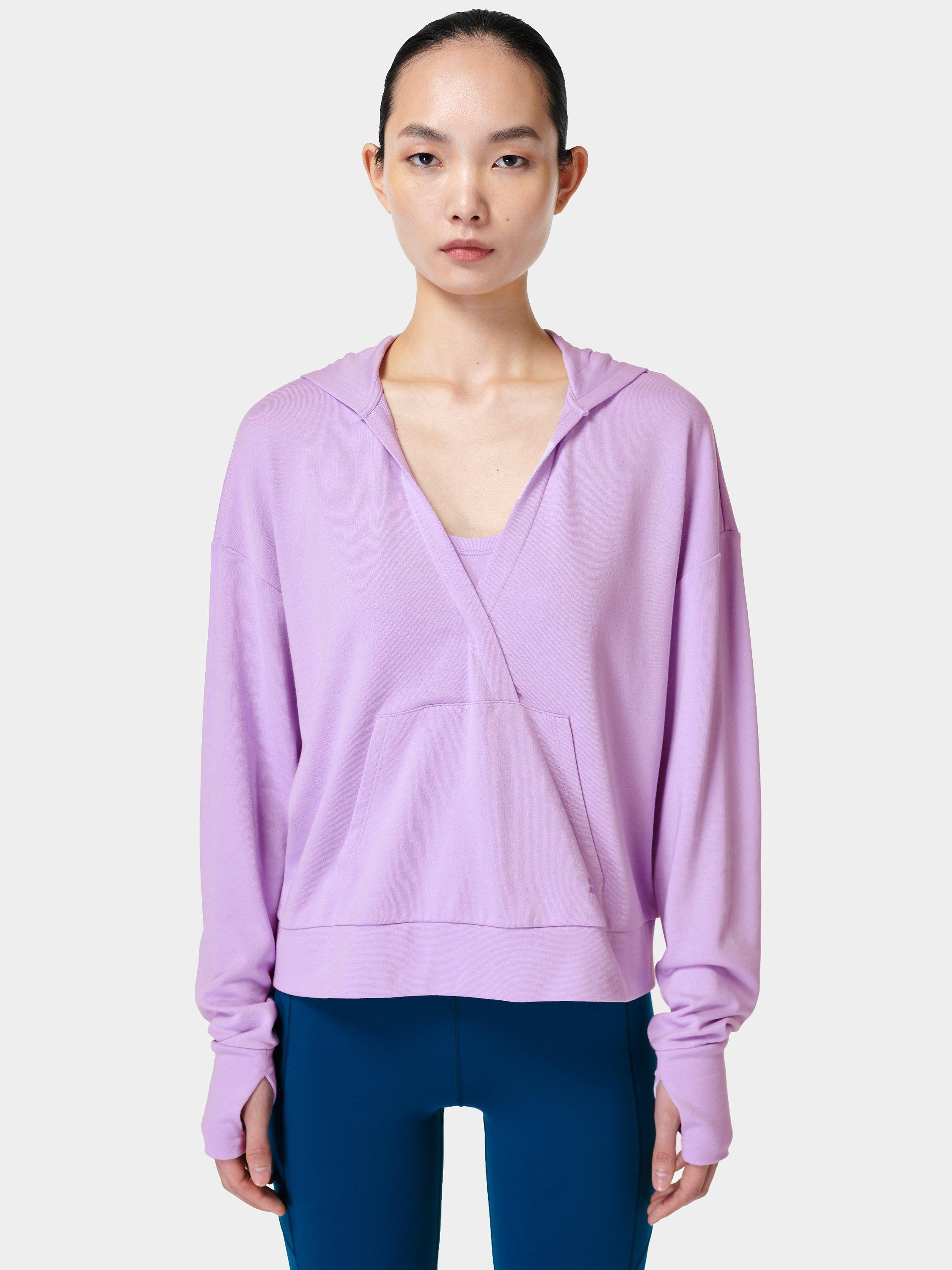 Sweaty Betty After Class Relaxed Hoodie, Prism Purple