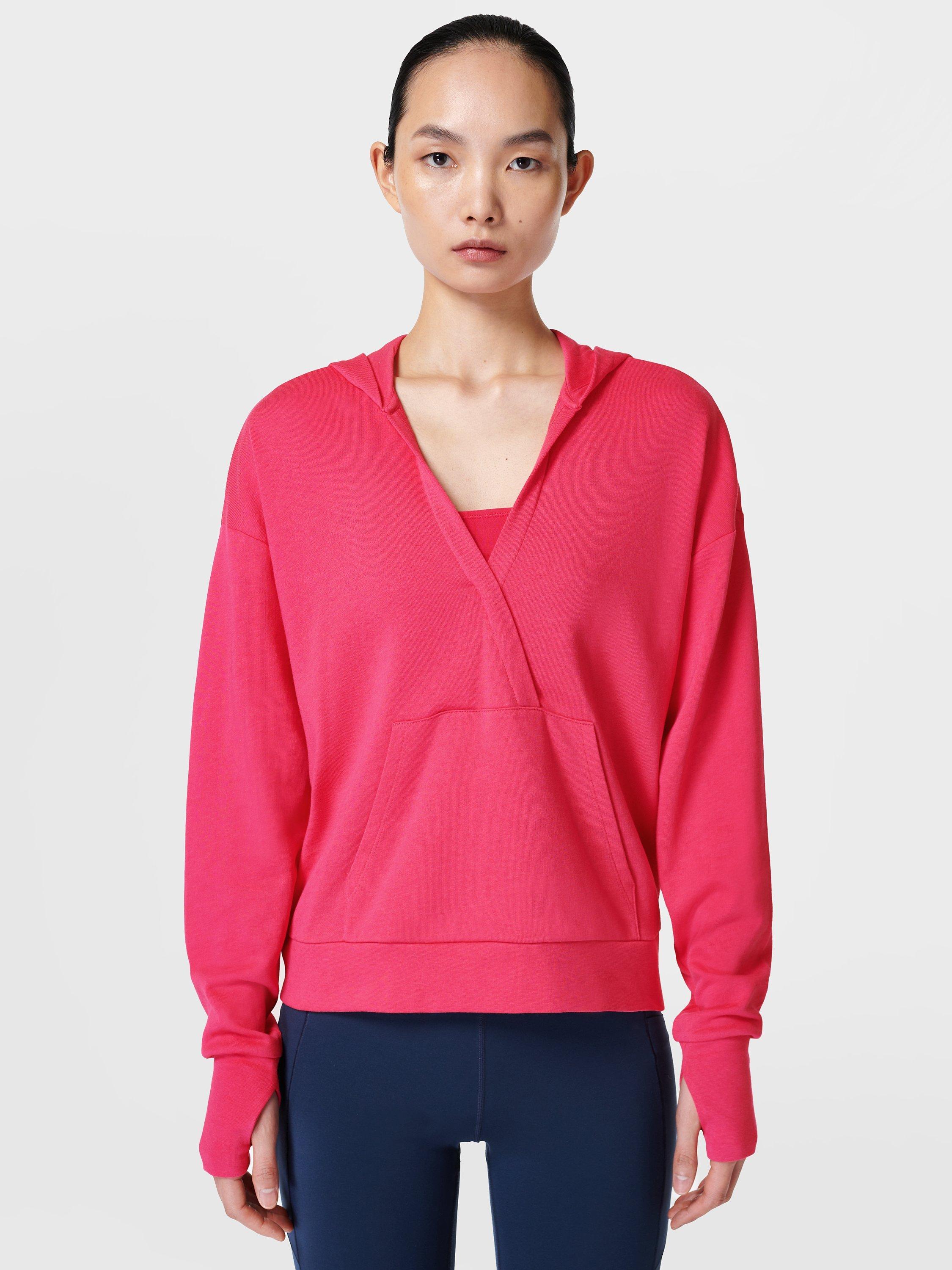 Sweaty Betty After Class Relaxed Hoodie, Glow Pink
