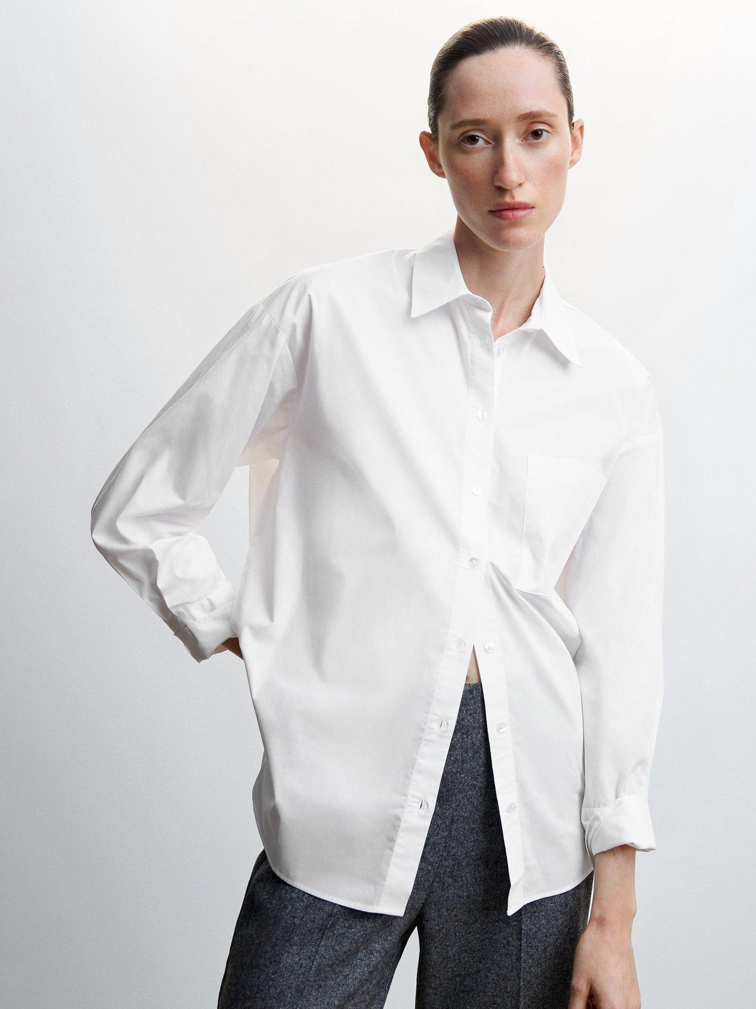Mango Regu Shirt, White