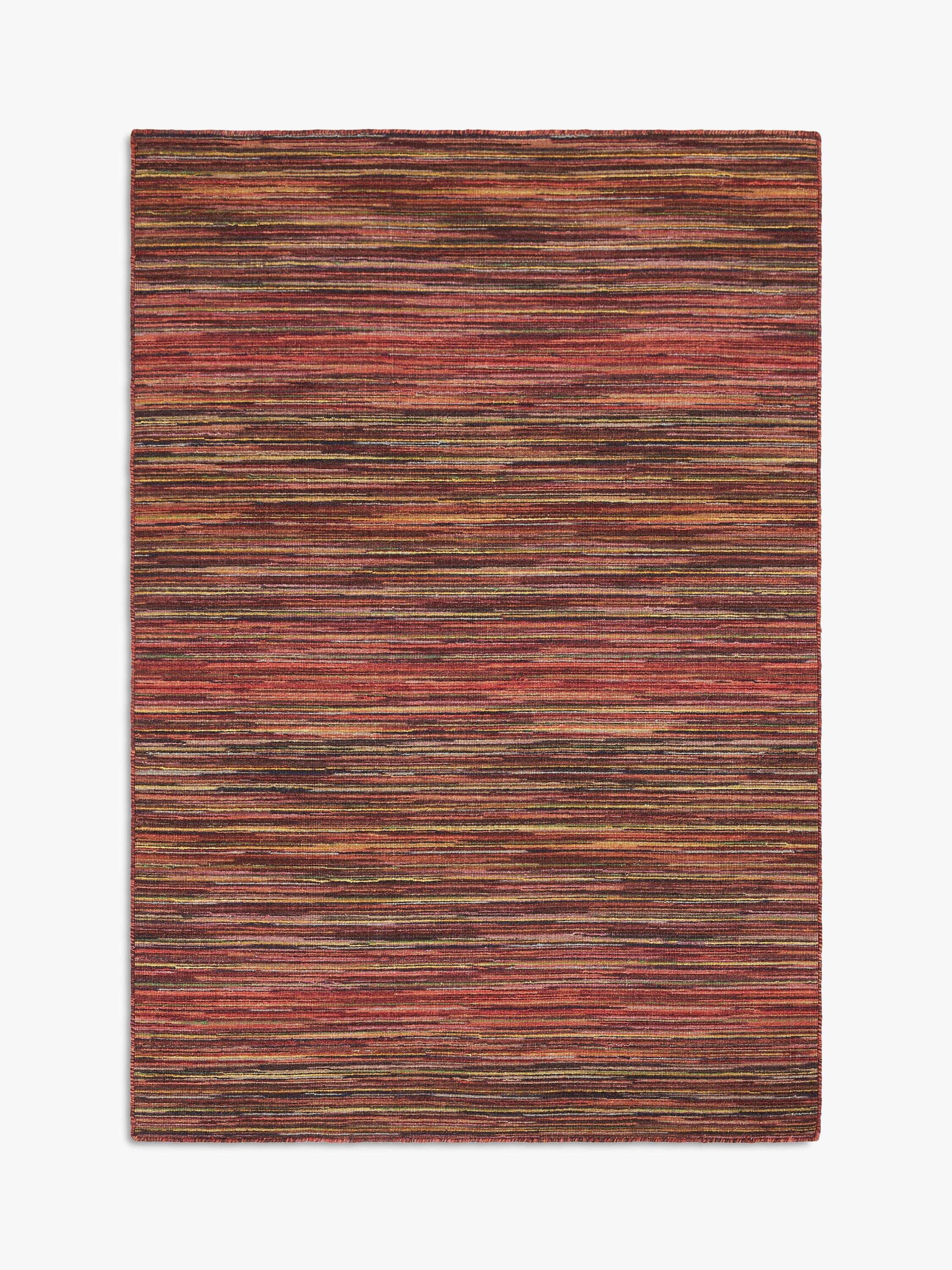 John Lewis Stripe Kelim Rug, Red, L180 x W120 cm