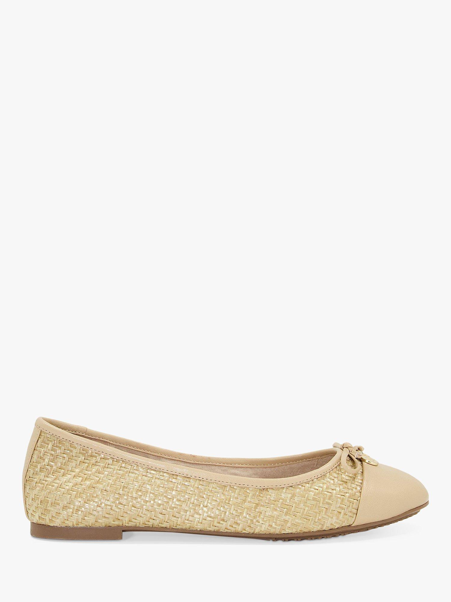 Dune Hallo Woven Ballerina Pumps